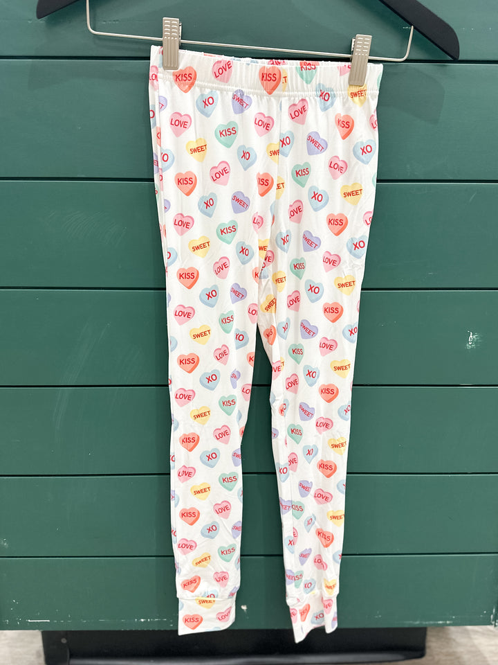 MS Youth PJ Set - Candy Hearts