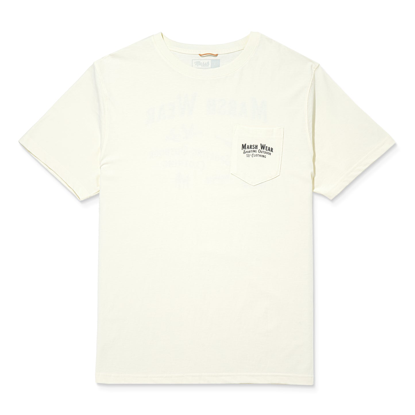 Marsh Wear Men’s S26 Sportsman S/S Pocket T-Shirt - Vintage White