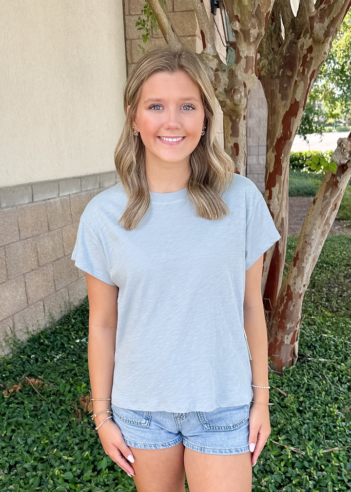 Modern Slub Tee - Clearwater