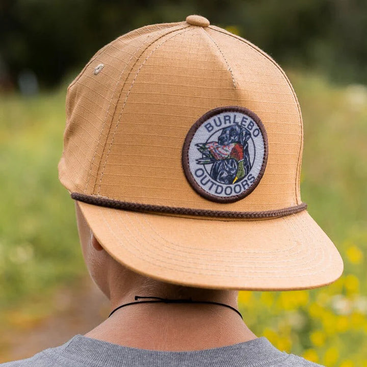 Burlebo Youth Duck & Dog Hat - Tan