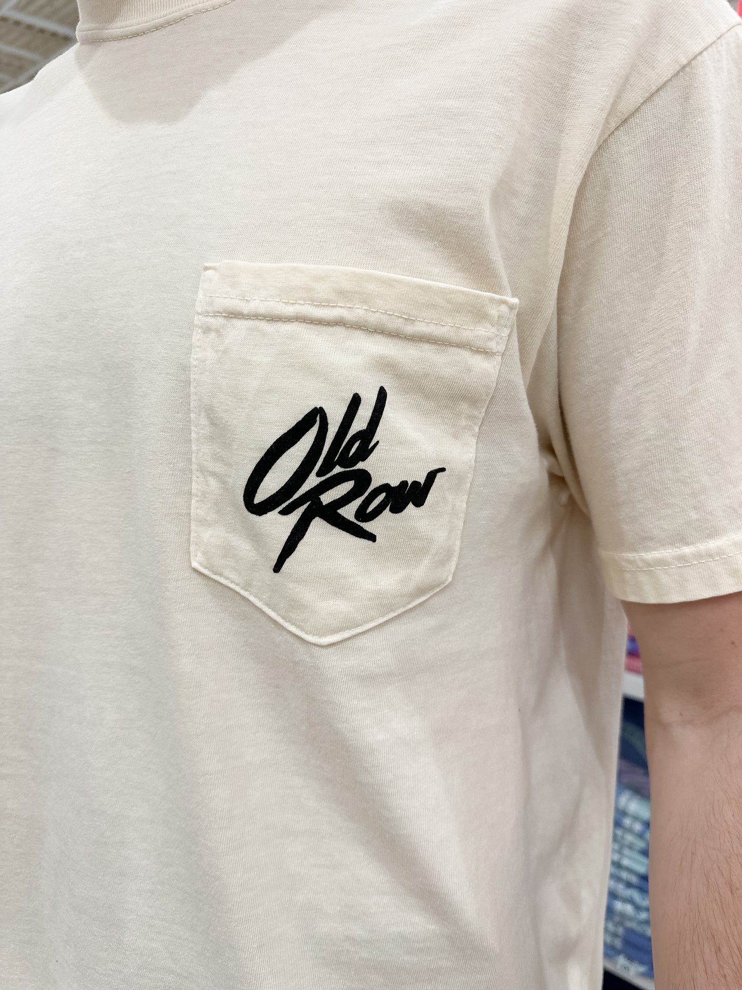 Old Row Neon Outdoors Sailfish S/S Pocket T-Shirt - Ivory