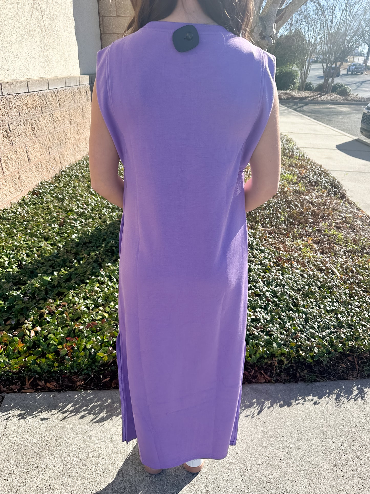 Brenda Basic Maxi - Lavender