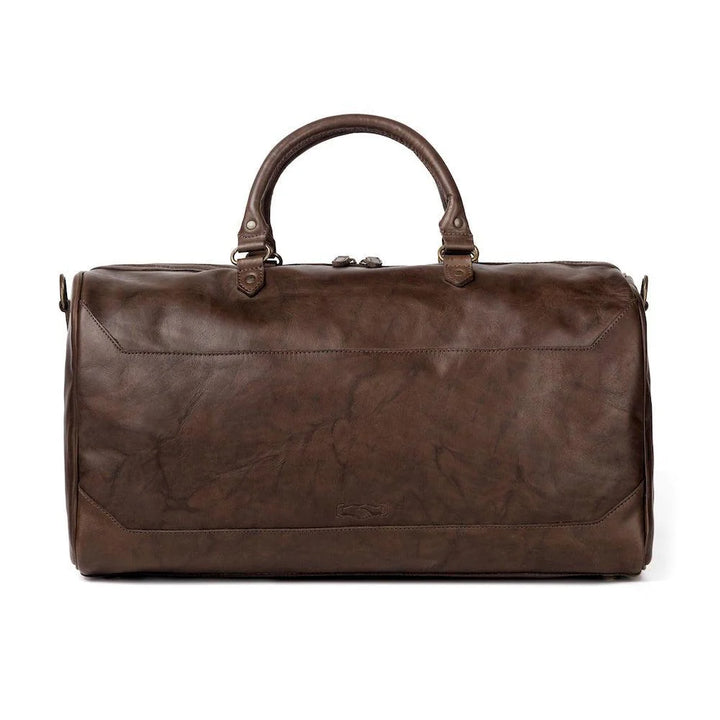 Mission Mercantile Benjamin Leather Duffle Bag - Walnut