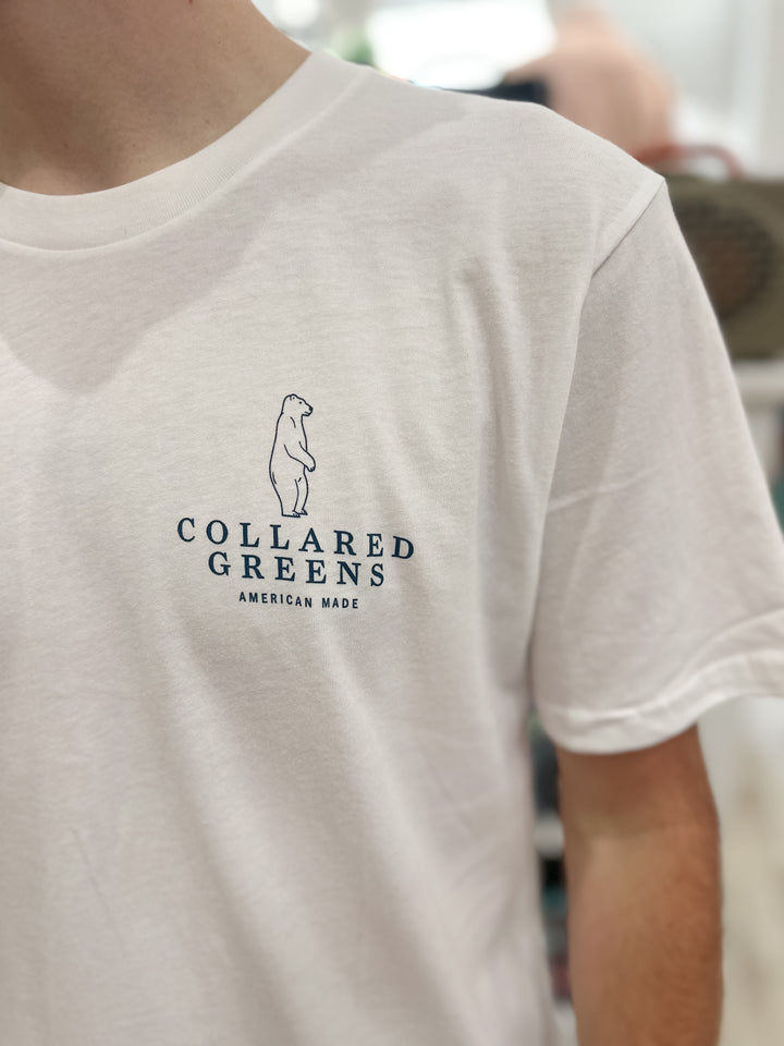 Collared Greens Aviator Lab S/S T-Shirt - White