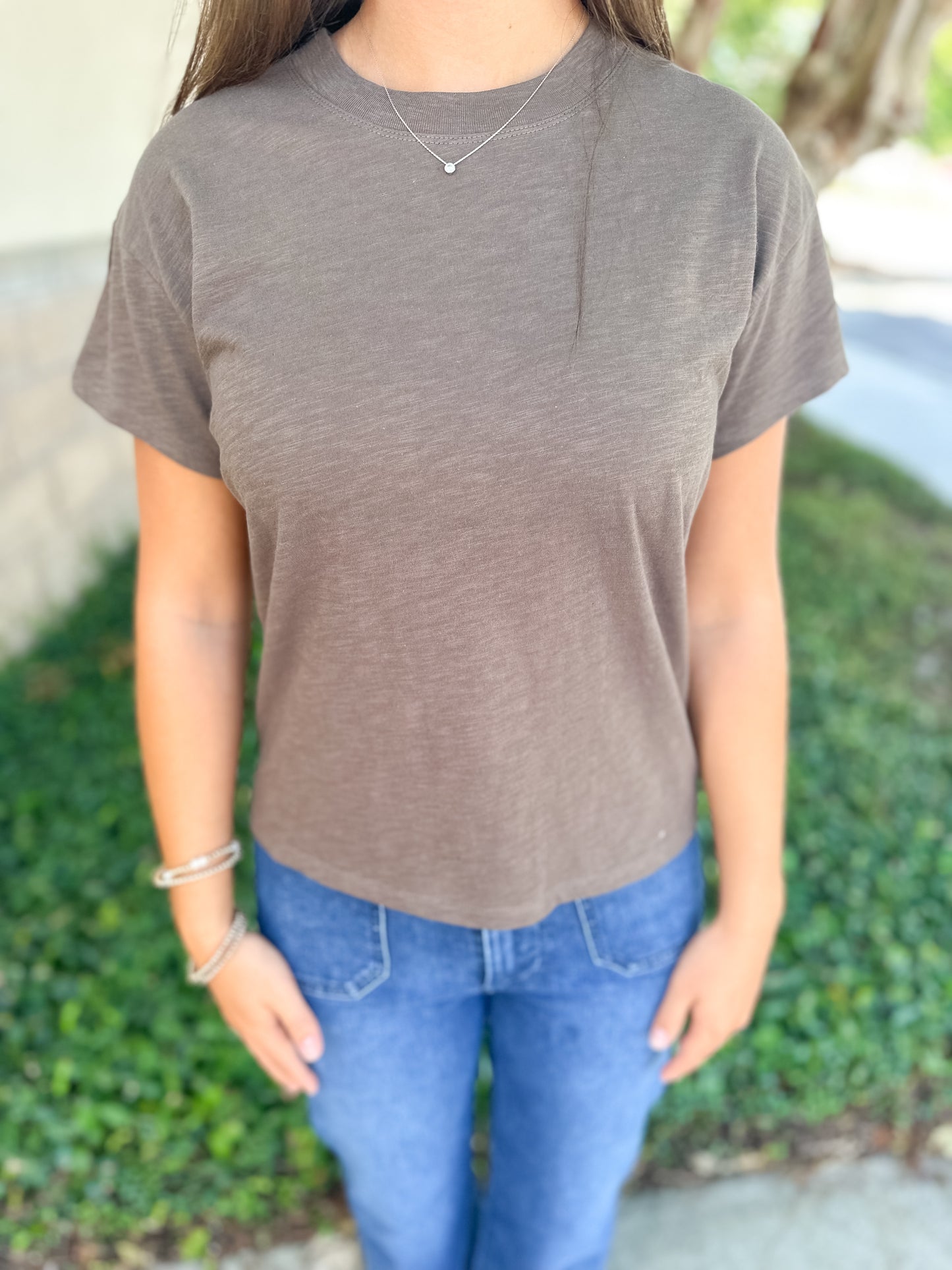 Modern Slub Tee - Tavern