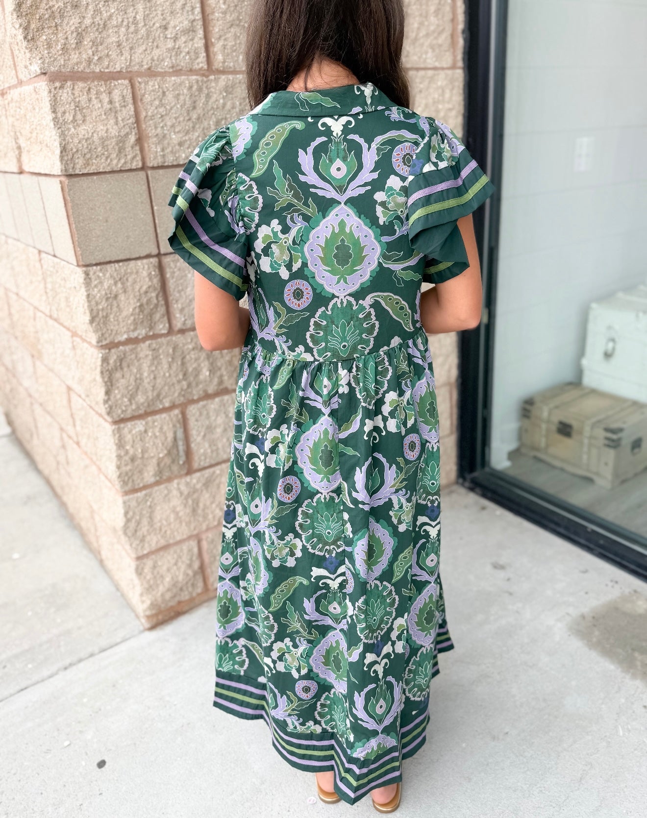 Lousiana Maxi Dress - Green