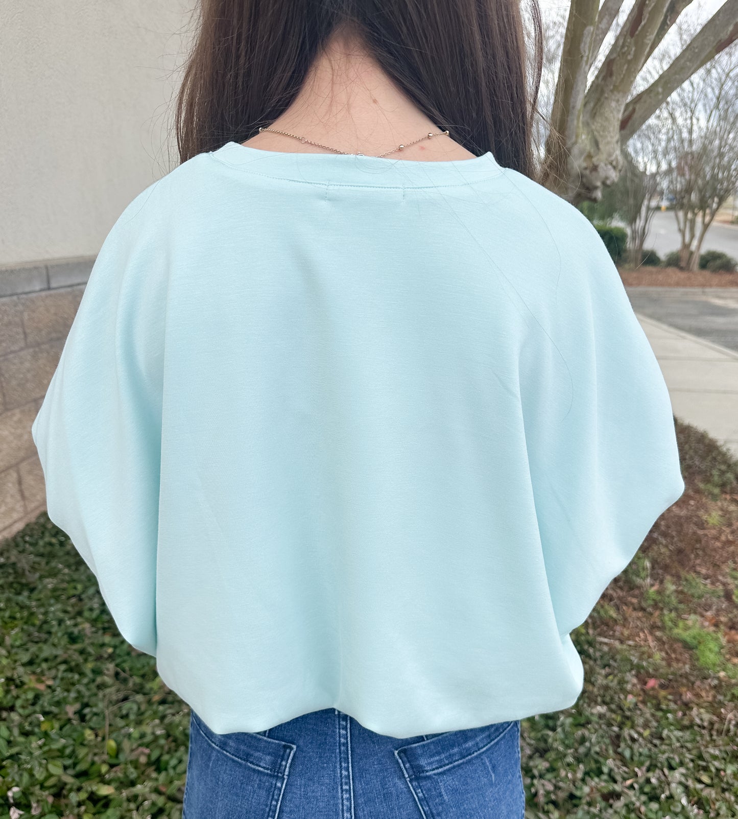 Glendale Bubble Top - Mint