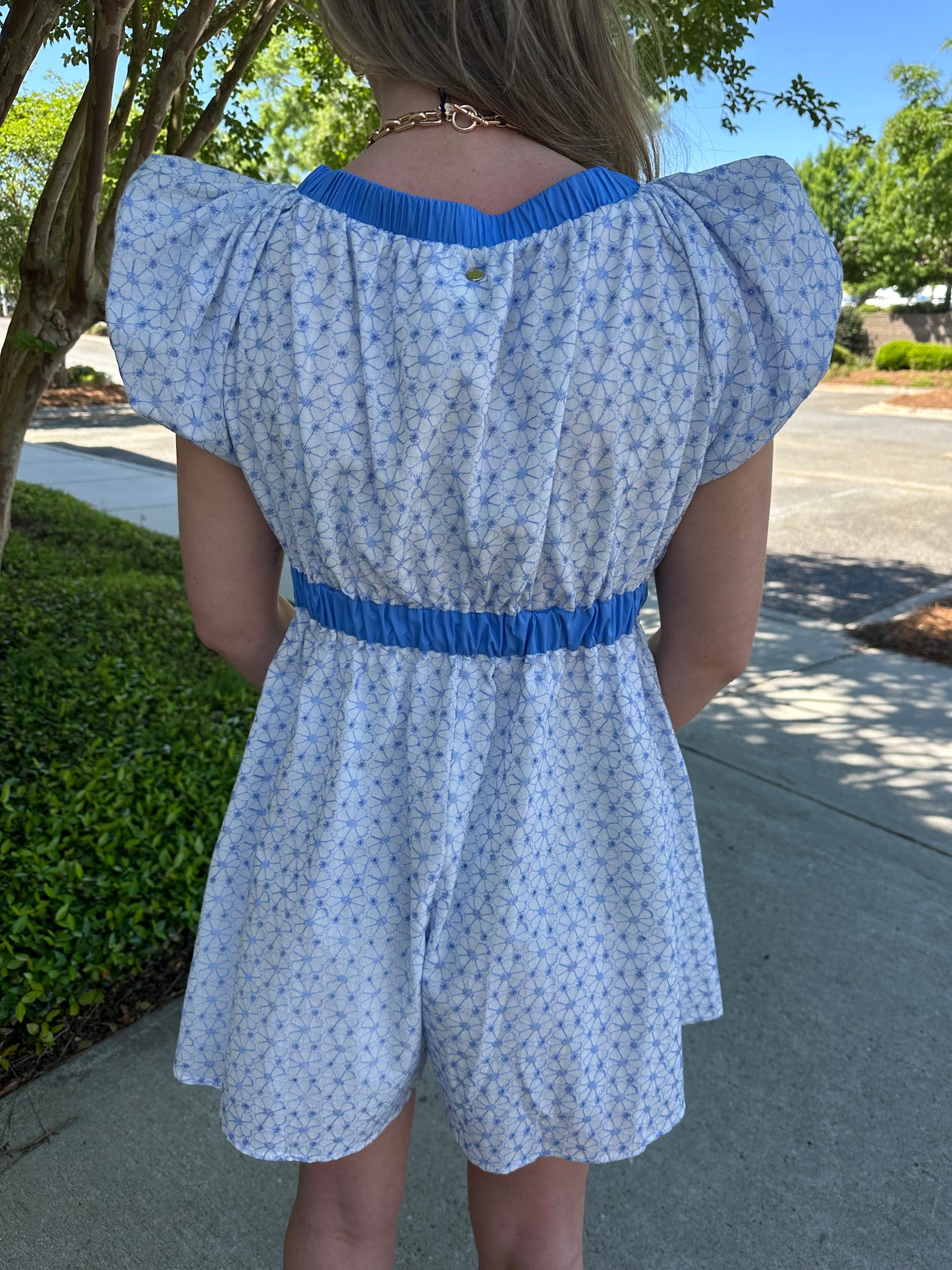 Mary Kate Bow Romper