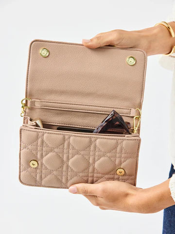 Night Out Quilted Crossbody Bag