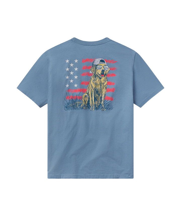 SSCO Men’s AttaBoy S/S T-Shirt - Nautical Blue