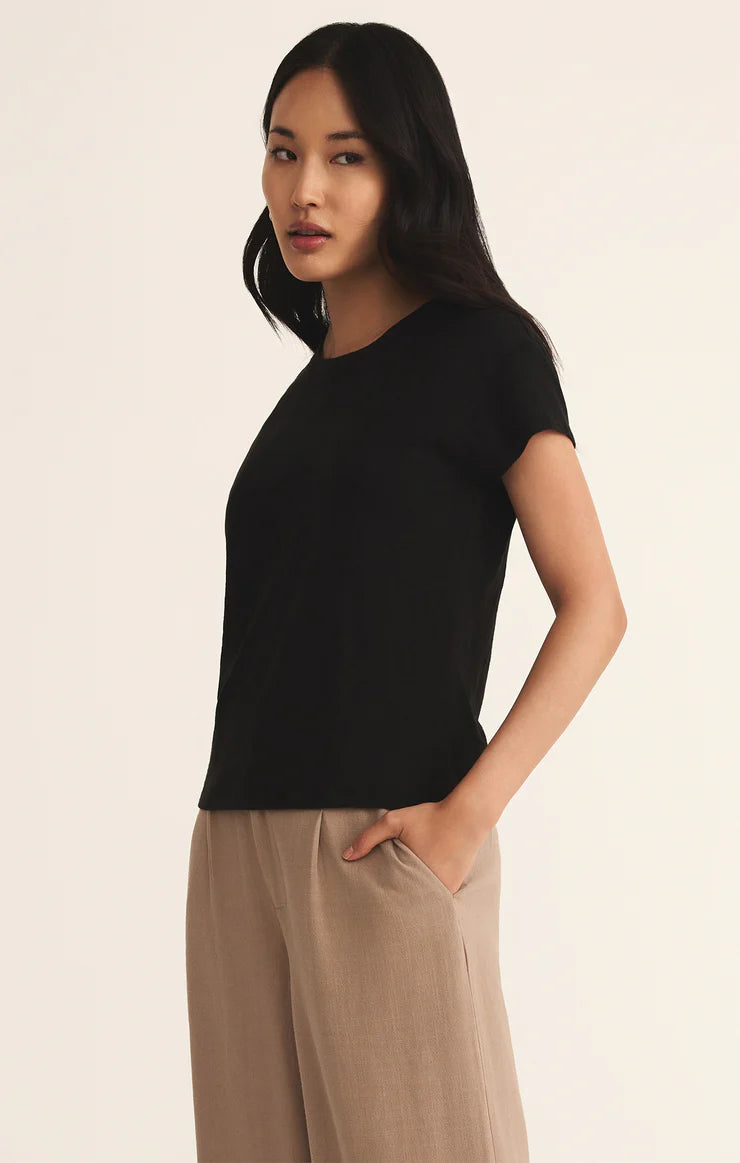 Modern Slub Tee - Black