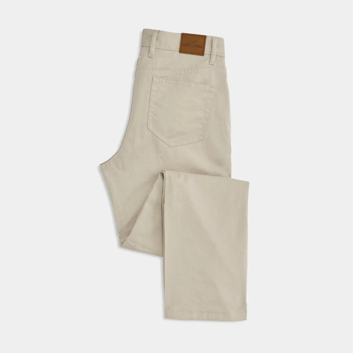 Genteal F25 Youth Britton Performance 5-Pocket Pant - Stone