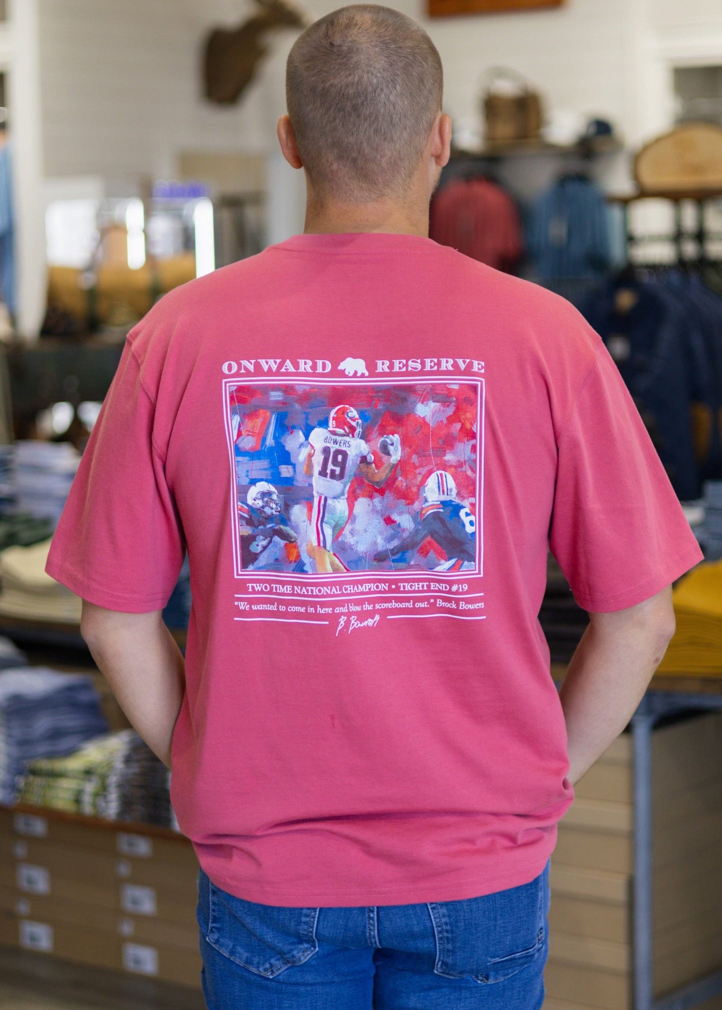 Onward Reserve Brock Bowers S/S T-Shirt
