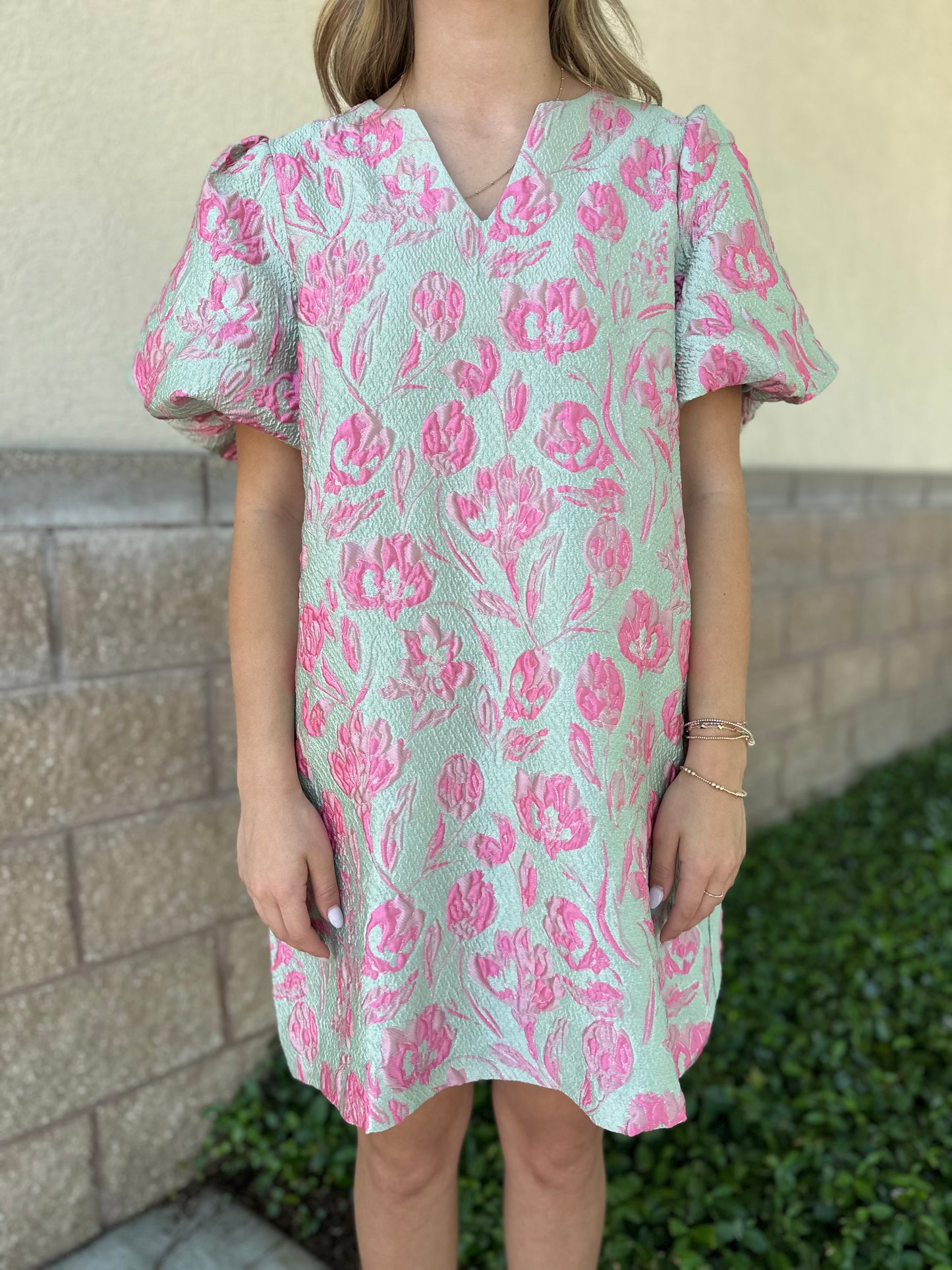 Jessamine Jacquard Dress