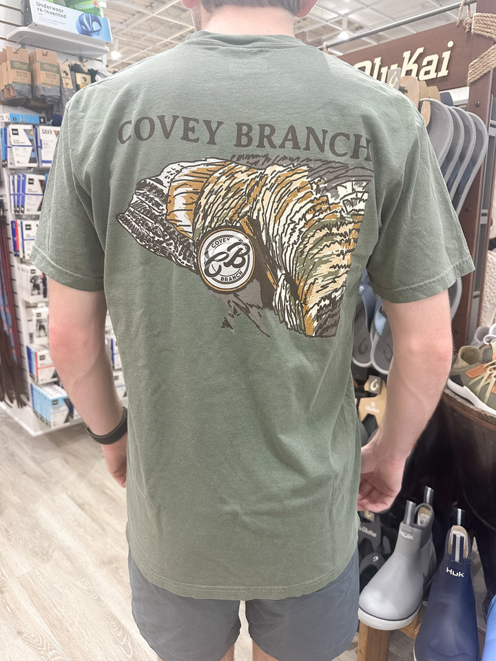 CB Men’s Slate Call S/S Pocket T-Shirt - Moss