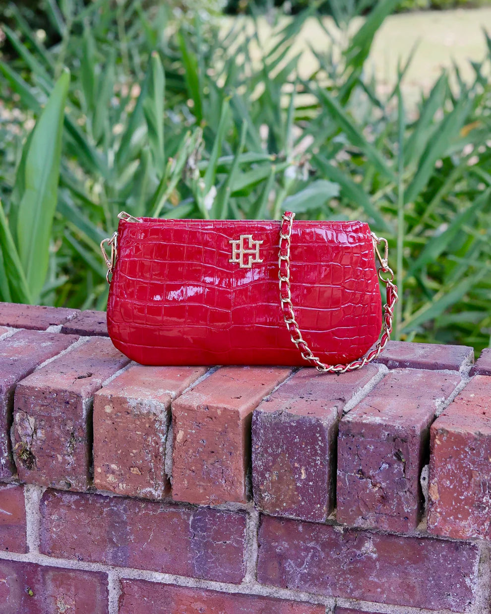 CH Livi Crossbody- Red Patent EC