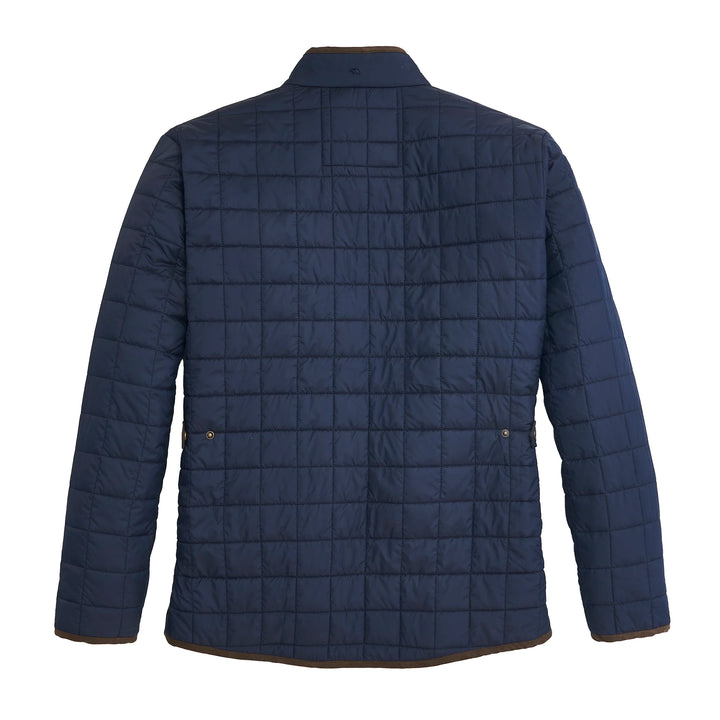 Onward Reserve Grid Quilted Jacket - Classic Navy