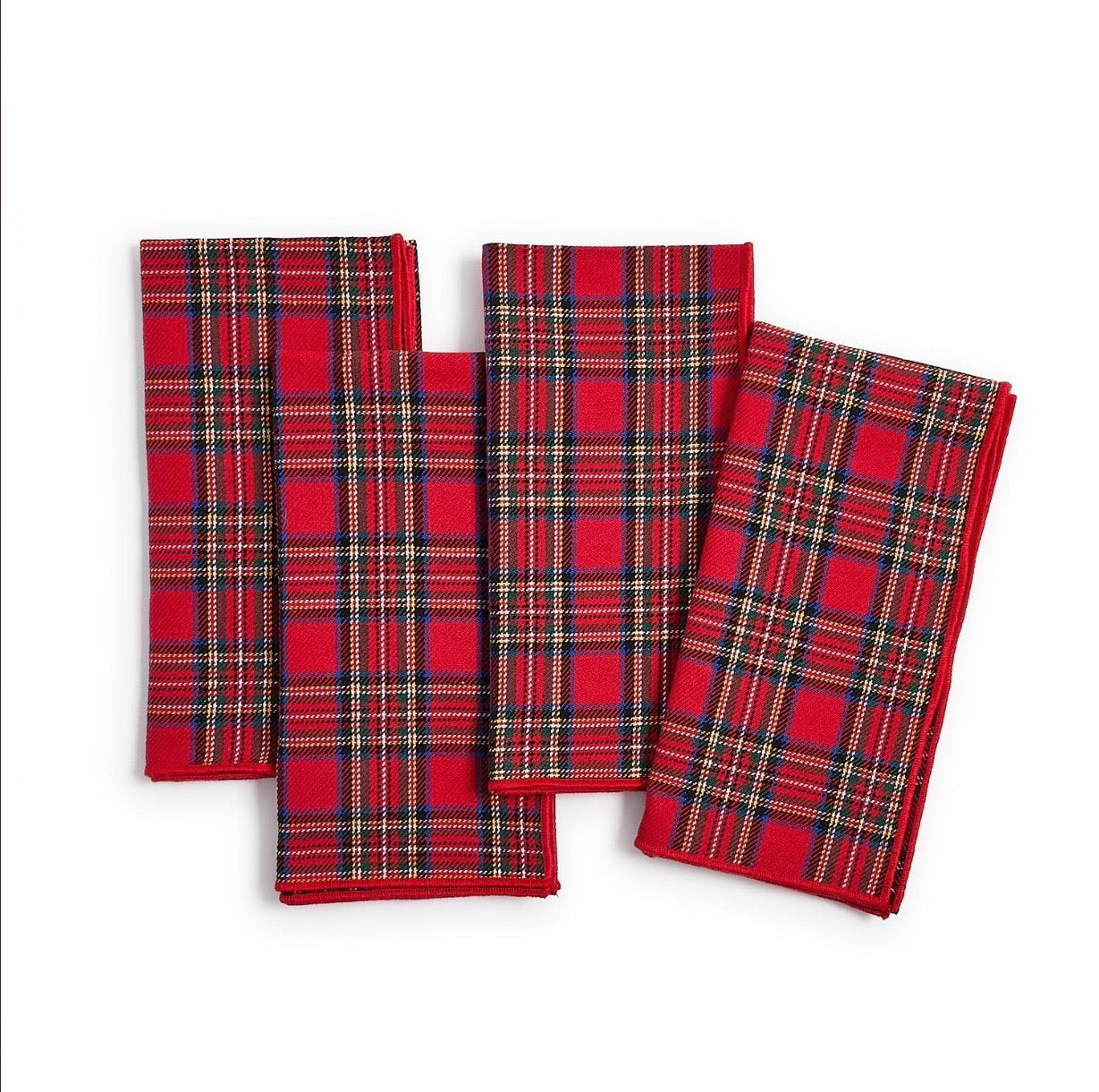Two’s Company Cloth Napkin Set - Tartan Traditions