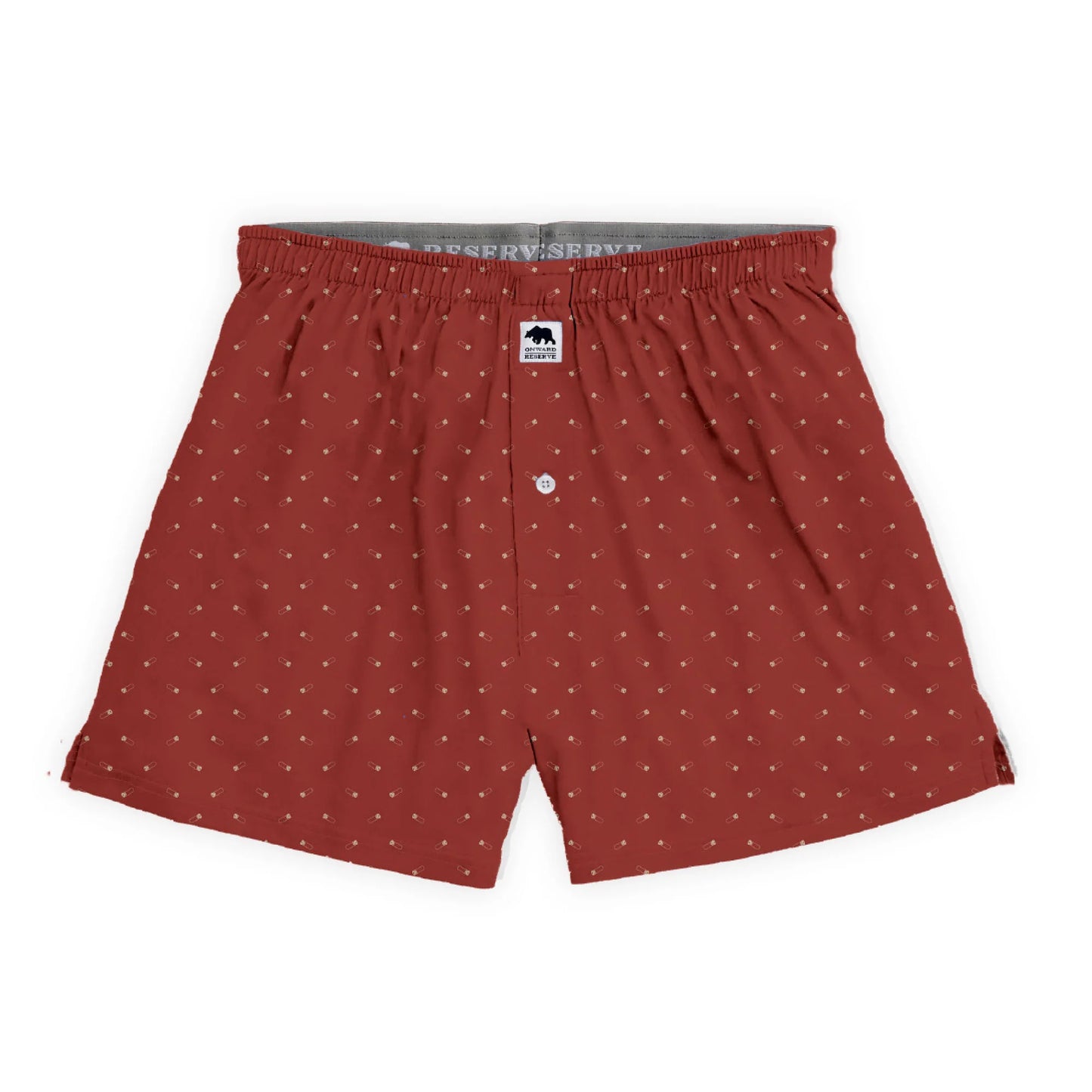 Onward Reserve Shells Performance Boxer - Sundried Tomato