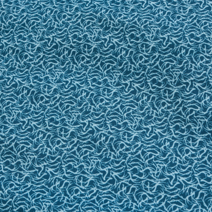 Genteal F25 Antlers Printed Performance Polo - Twilight