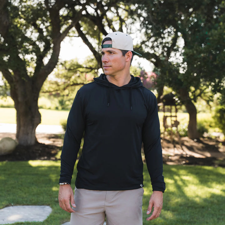 Burlebo Men’s Performance Hoodie - Black