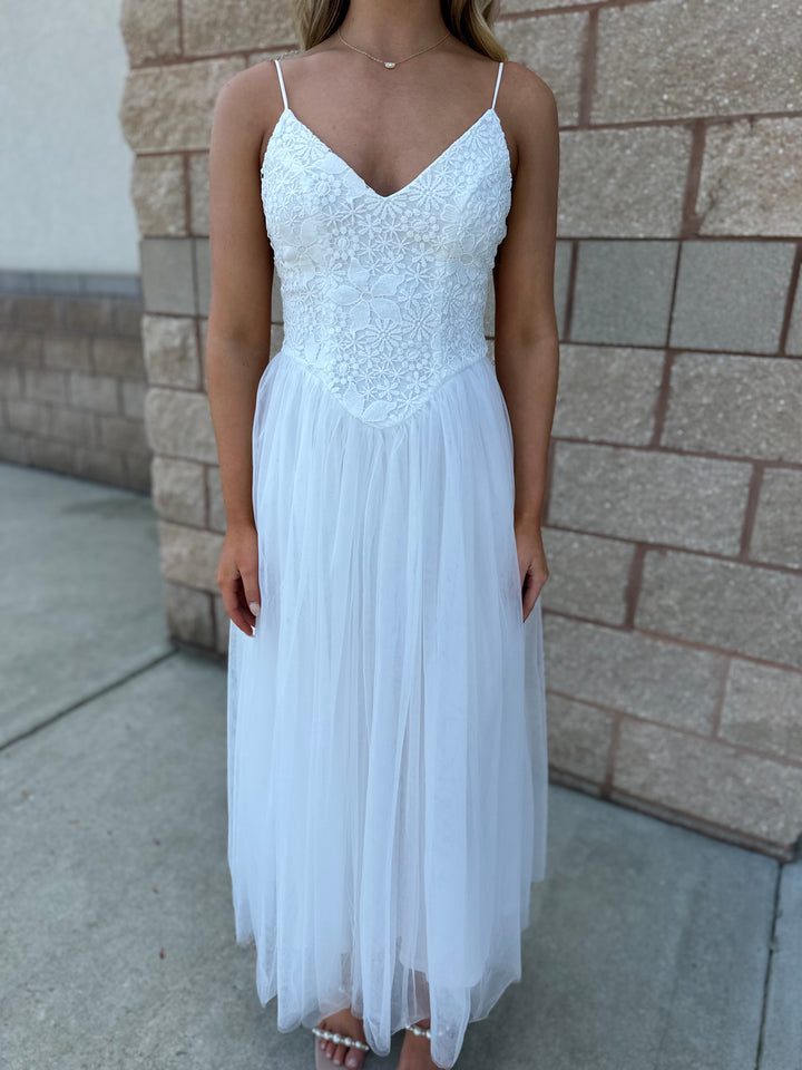 Veronica Midi Chiffon Dress