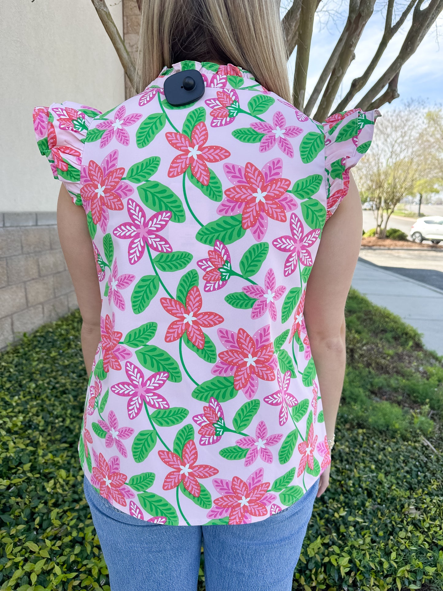Leigh Top - Island Muse Pink