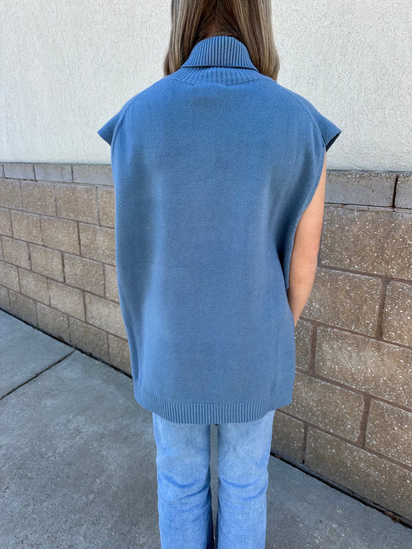 Bailey Turtleneck Hi/Lo Sweater