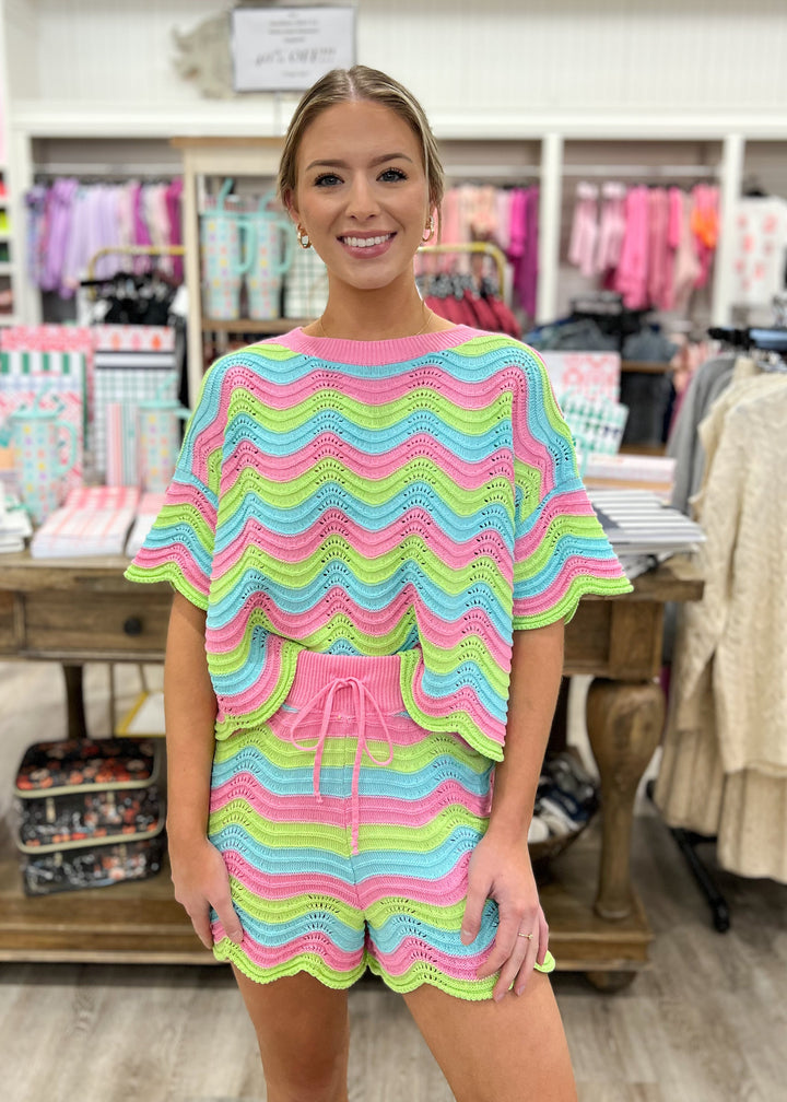 Savannah Sweater Shorts