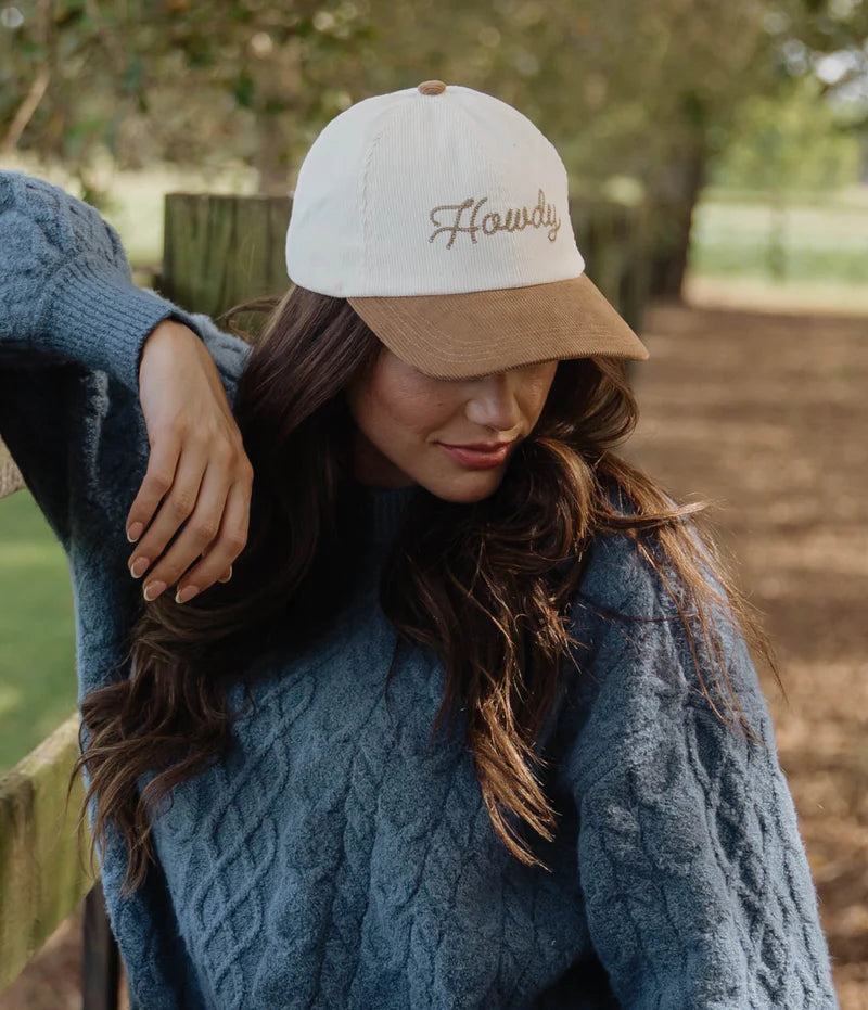 SSCO Women’s Corduroy Cap - Parchment