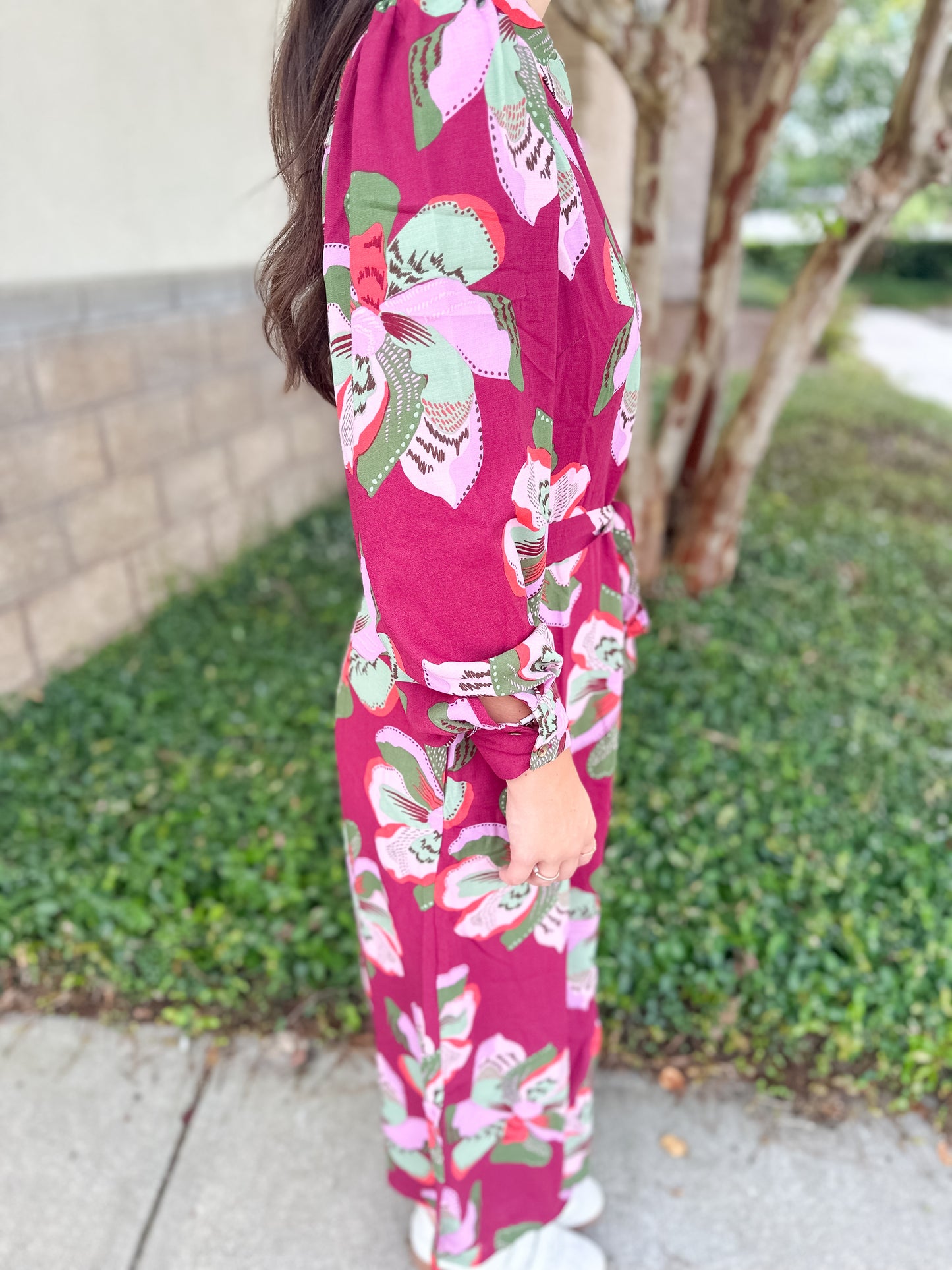 Ava Dress - Center Stage Plum