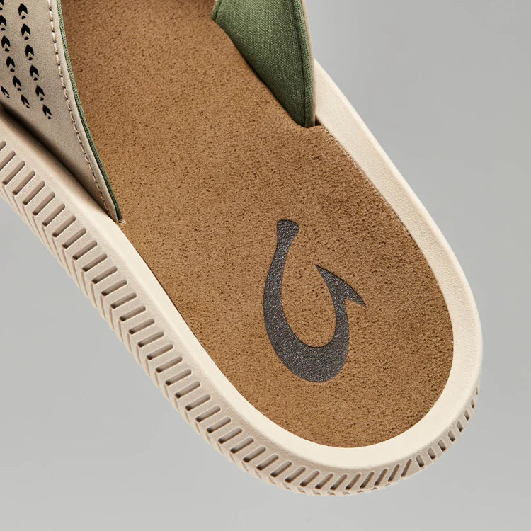 OluKai Men’s Ulele Water-Ready Beach Sandal - Clay|Mustang