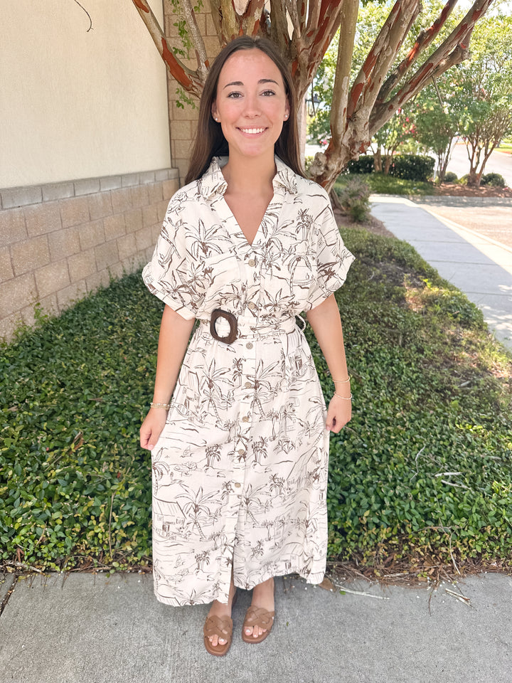 Coconut Hut Maxi Dress