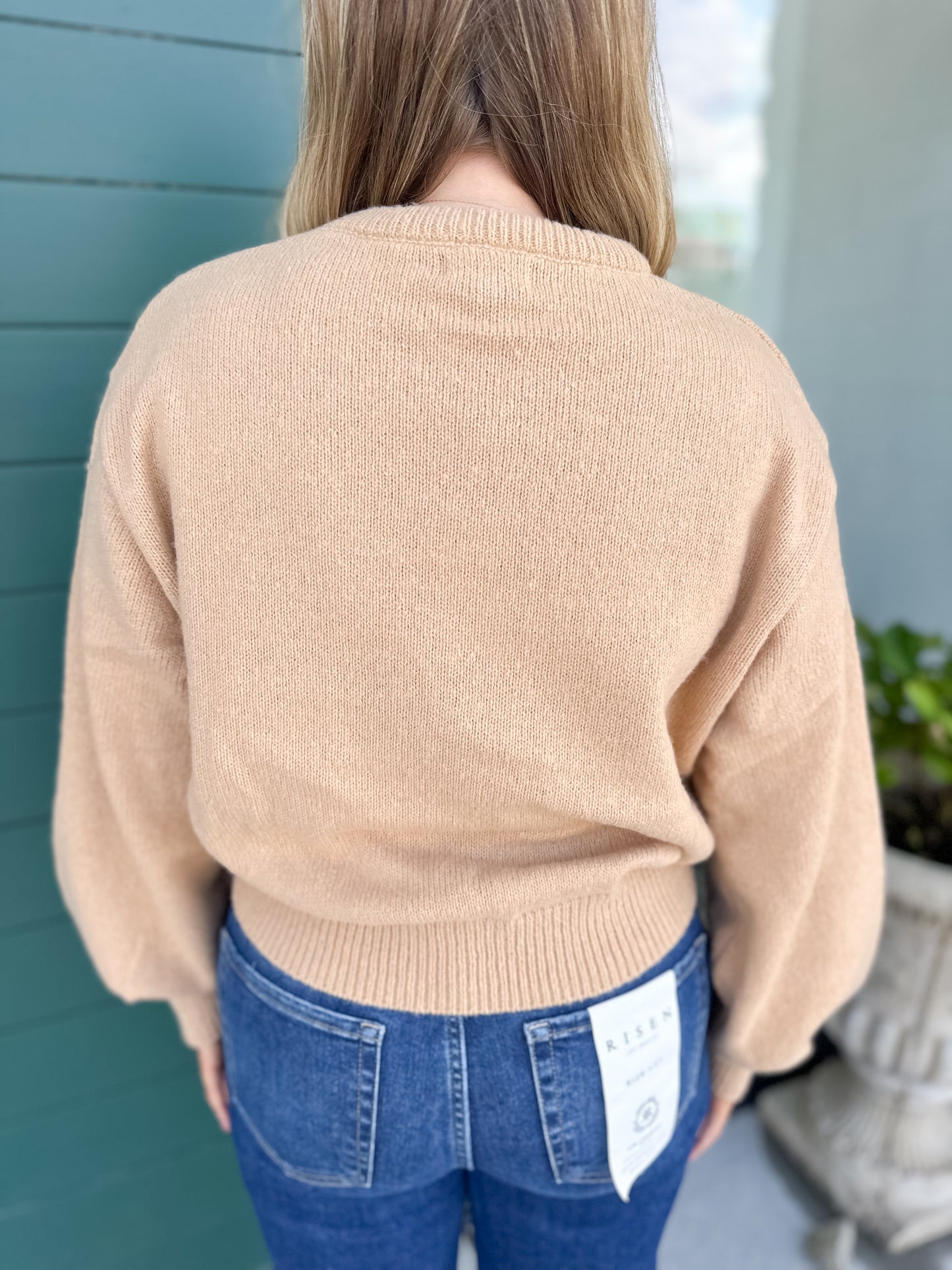 Simply Fuzzy Teddy Sweater