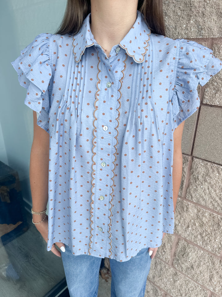 Lauren Top - Blue