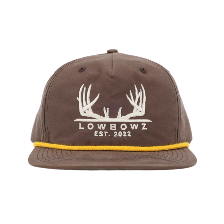Low Bowz Brown Horns Hat