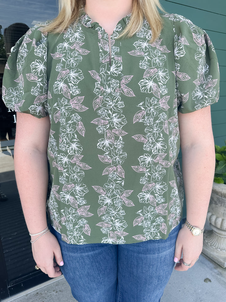 Lainey Top - Secret Garden