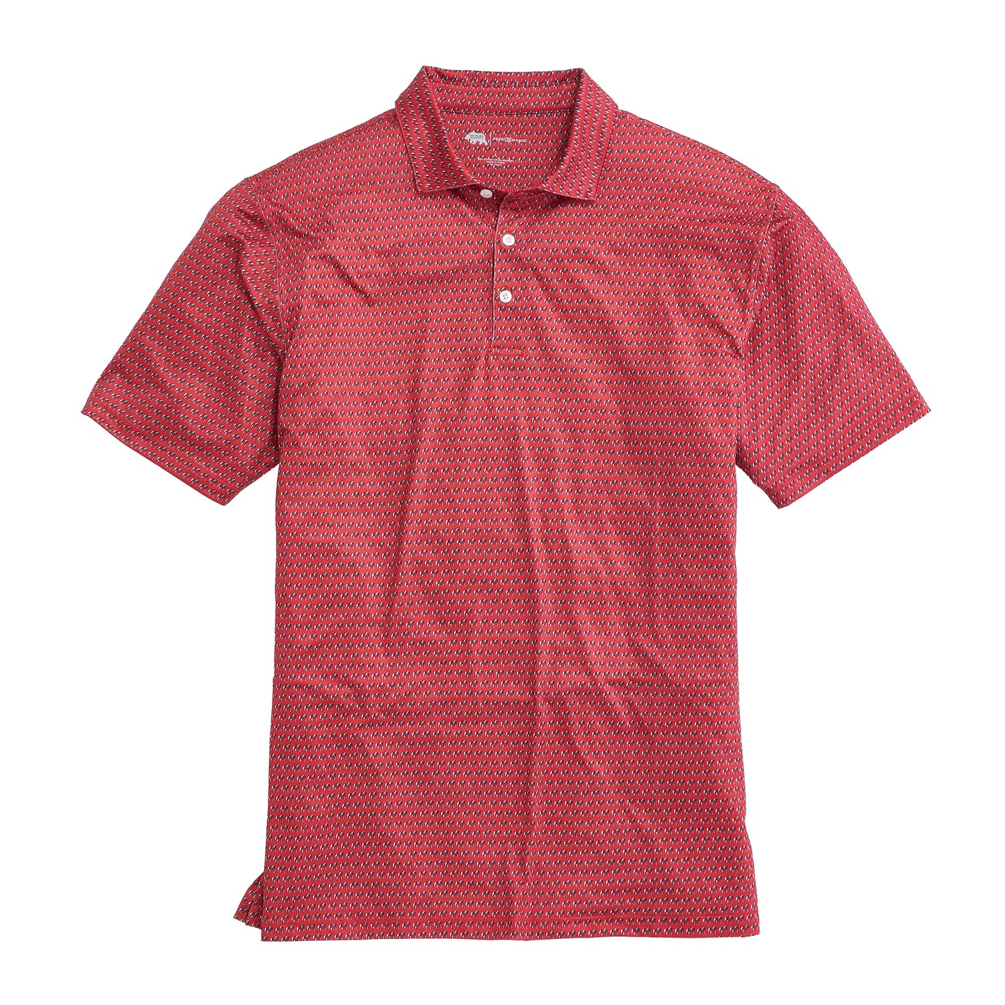 Onward Reserve UGA Standing Bulldog Printed Polo - Red