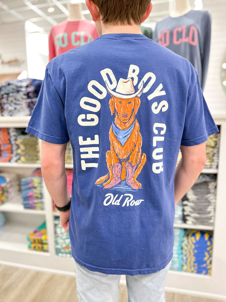 Old Row GBC Cowboy Retriever Pocket S/S T-Shirt - Midnight