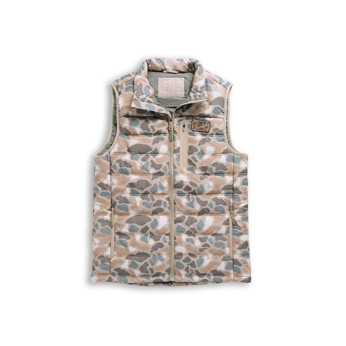 Burlebo Puffer Vest - Pintail Camo
