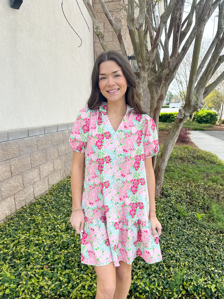 Nancy Dress - Petal Perfect Pink