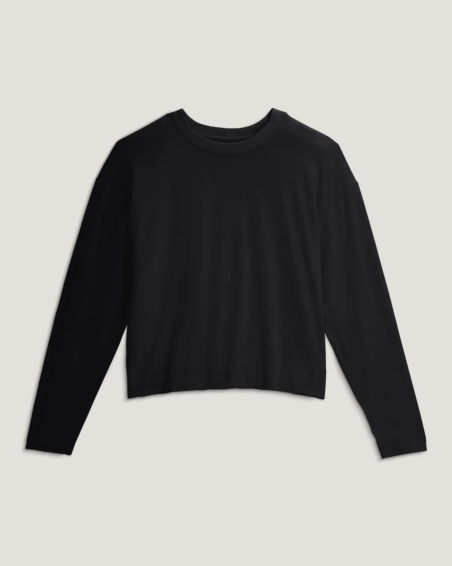 Free Fly Women’s Bamboo Shade Crossover Long Sleeve - Black