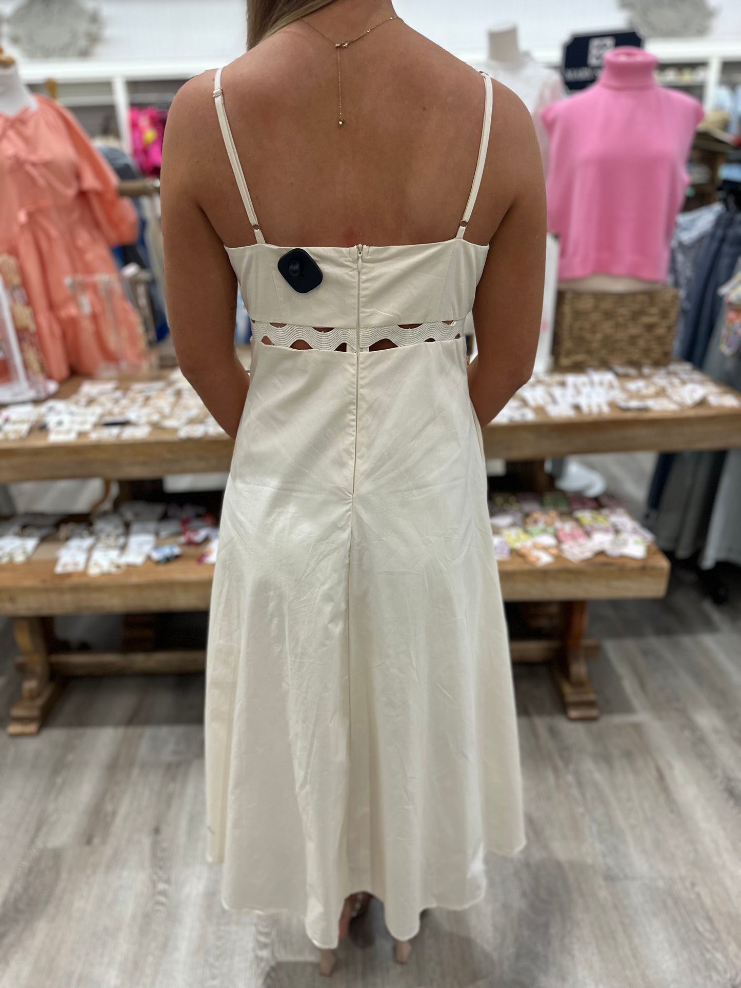 Presley Ric-Rac Midi Dress