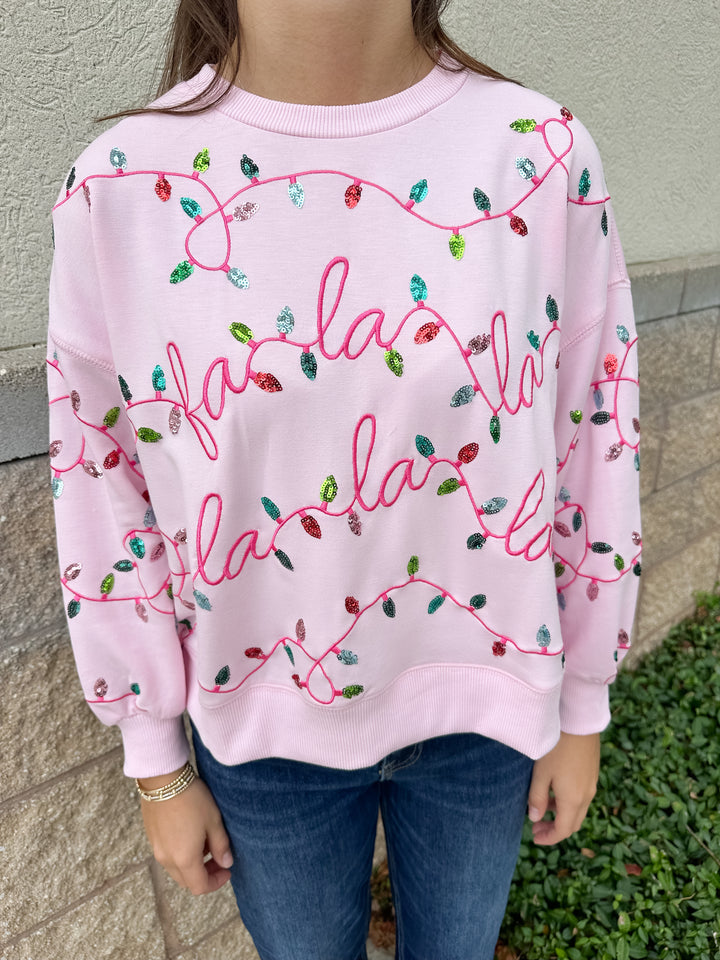 MS Millie Sweatshirt - FaLaLa Lights
