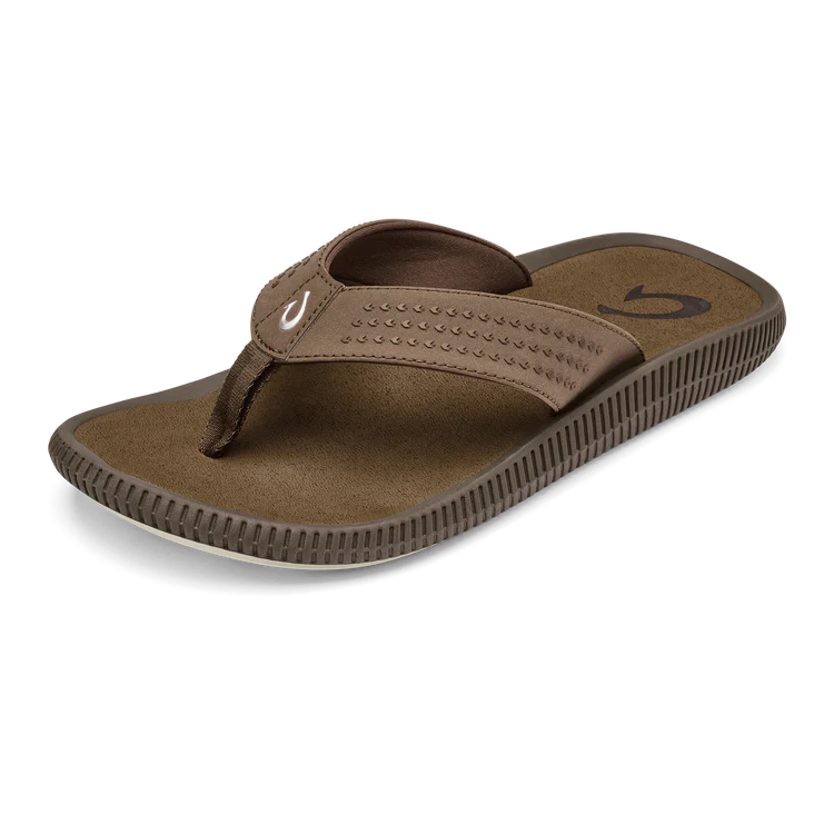 OluKai Men’s Ulele Water-Ready Beach Sandal - Mustang|Mustang