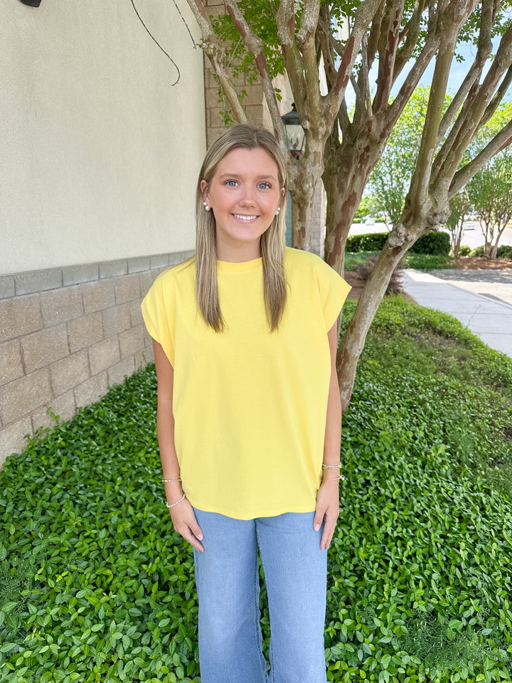 Skyler Top - Yellow