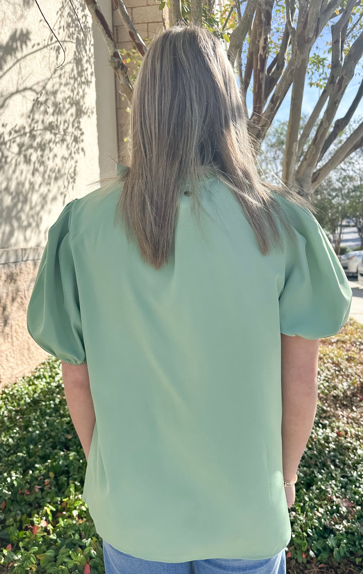 Lainey Top - Basil