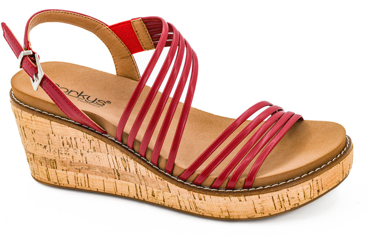 Corky’s About Last Night Wedge - Red