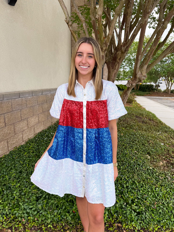 Merica Sequin Dress