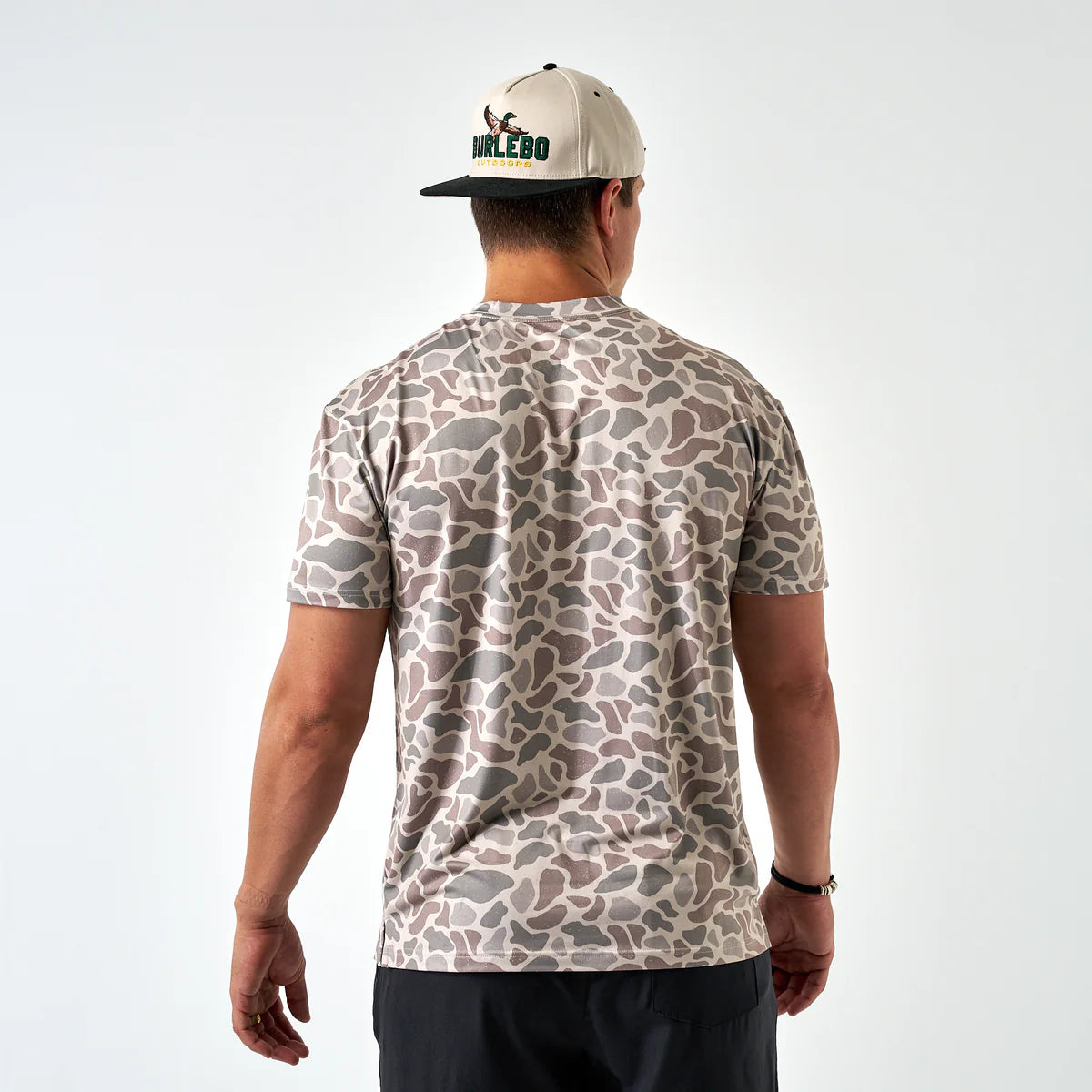 Burlebo Men’s Go To Tee - Classic Deer Camo